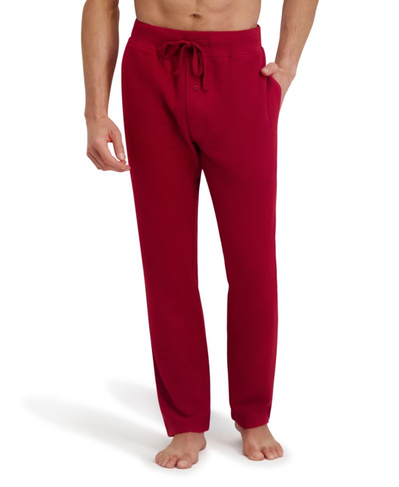 Men's Waffle Crew Neck Sleep Set
