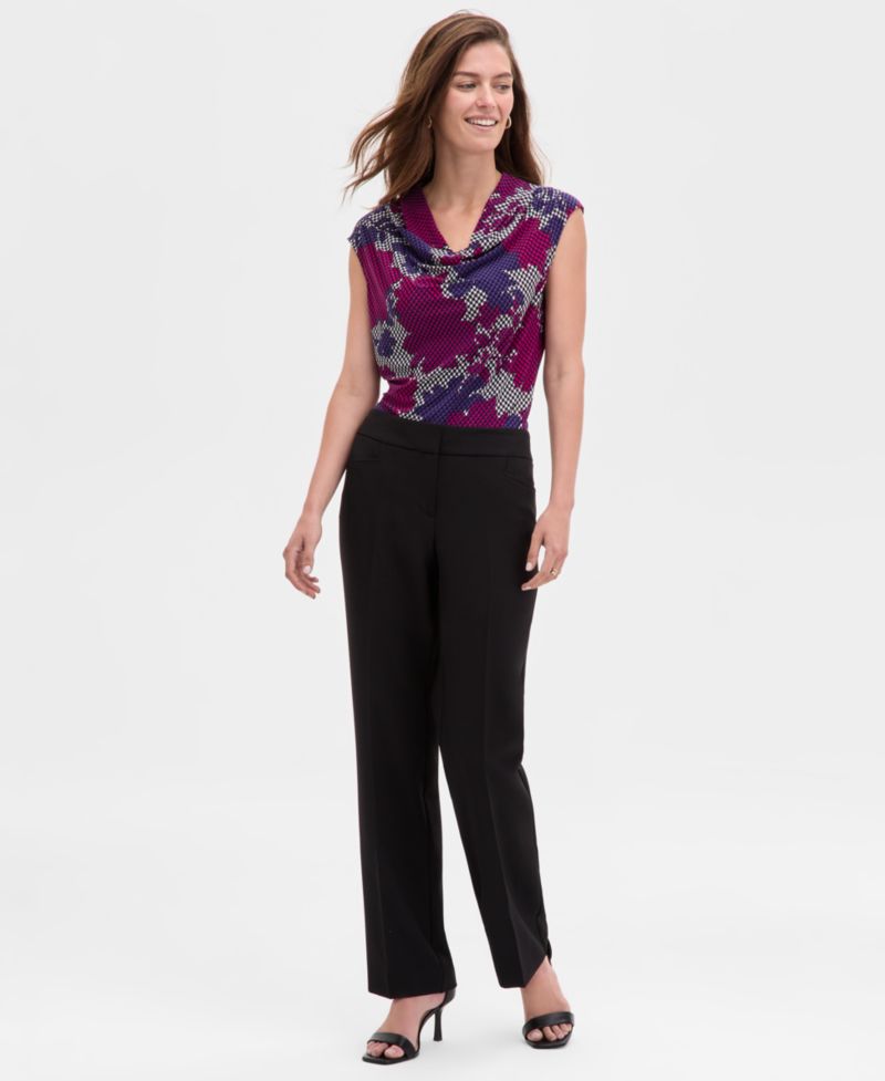 Straight Full-Length Pants