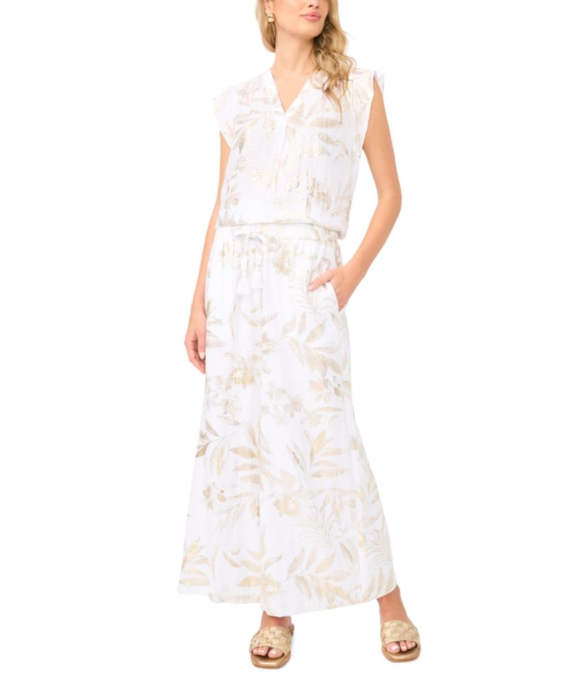 Women's Ruffle-Sleeve Blouse