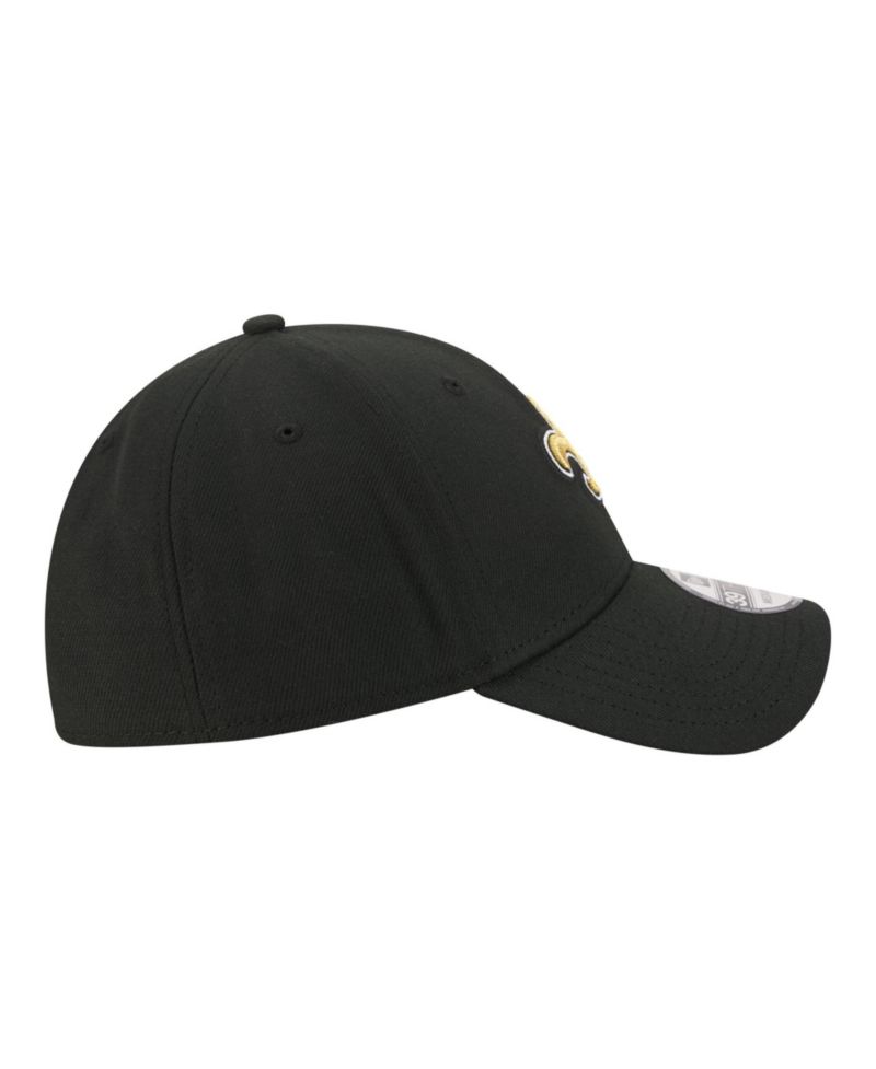 Men's Black New Orleans Saints Core Team 39THIRTY Flex Hat