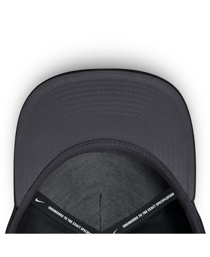 Men's Black Duke Blue Devils 2026 Sideline Dri-FIT Rise Adjustable Hat