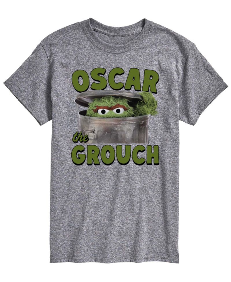 Men's Sesame Street Oscar The Grouch Short-Sleeve Graphic T-Shirt