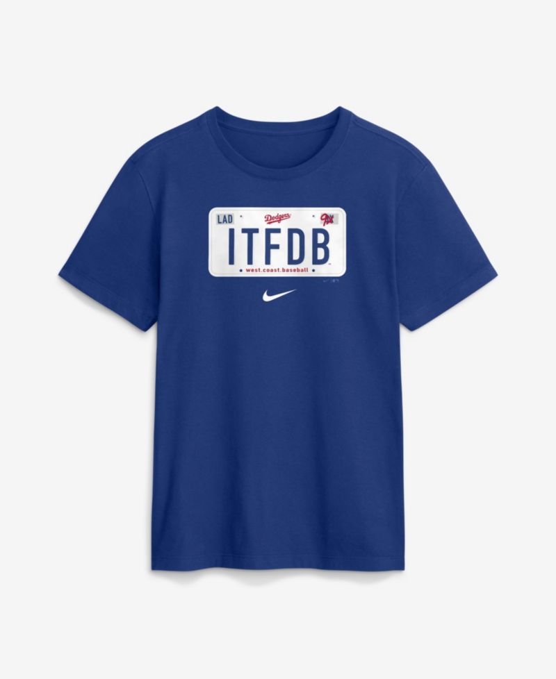 Men's Royal Los Angeles Dodgers Local T-Shirt
