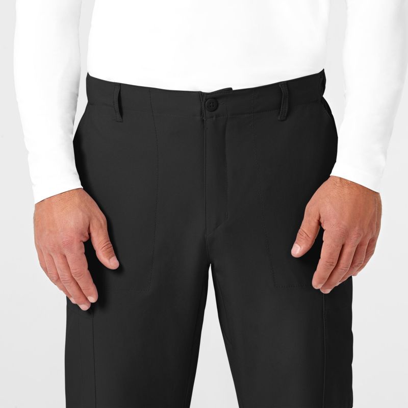 Men's W123 Flat Front Cargo Scrub Pant Regular