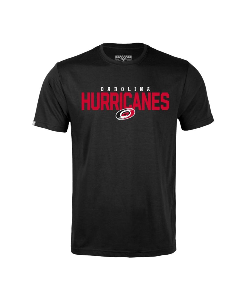 Men's Sebastian Aho Black Carolina Hurricanes Richmond Name & Number T-Shirt