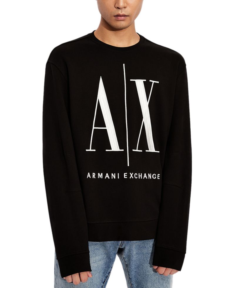Men's Icon Logo Pullover Sweatshirt