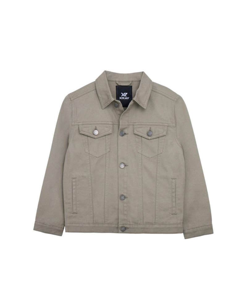 Boy's 8 - 20 Trucker Denim Jacket