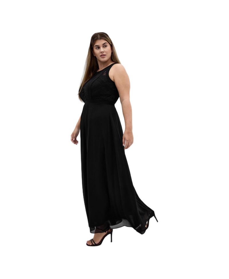 Women's Plus Size Panelled Bodice Maxi Women's Dress