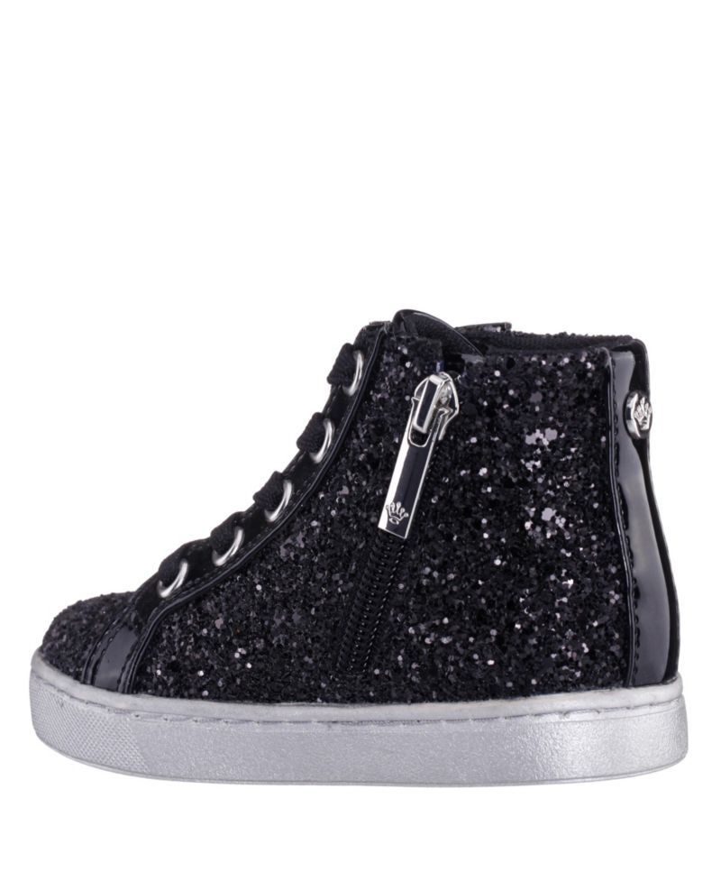 CASS Little Glitter High Top Sneakers