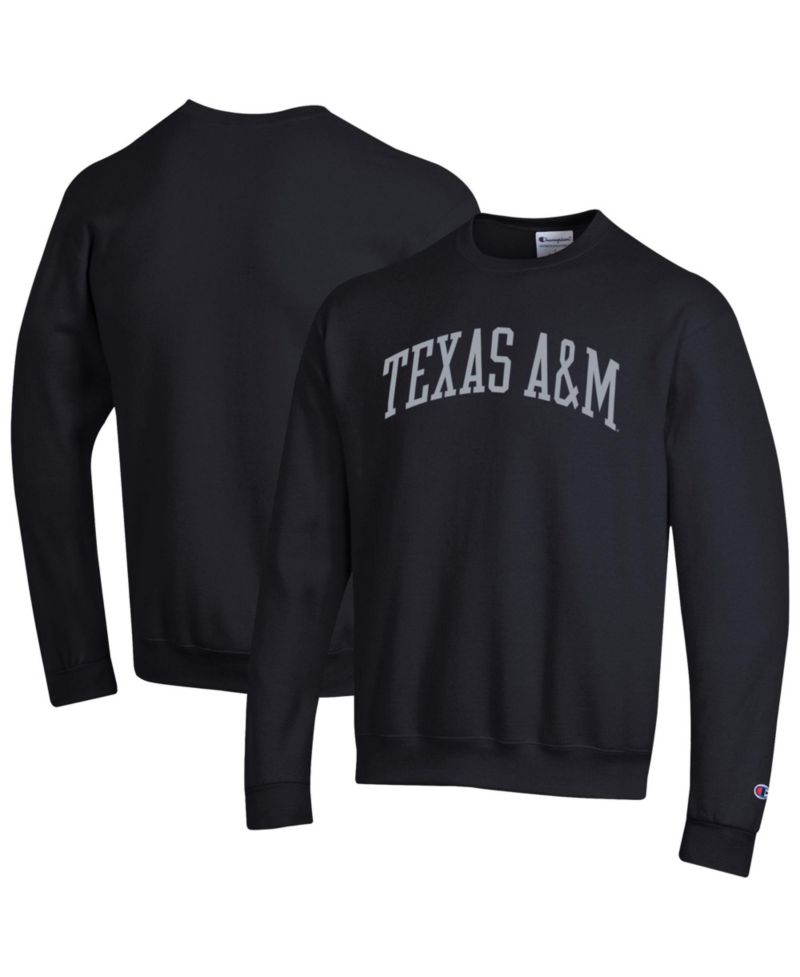 Men's Maroon Texas A&M Aggies Basic Arch Fleece Pullover Sweatshirt