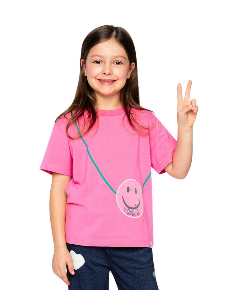 Little and Big Girl 6-14 Jersey T-Shirt
