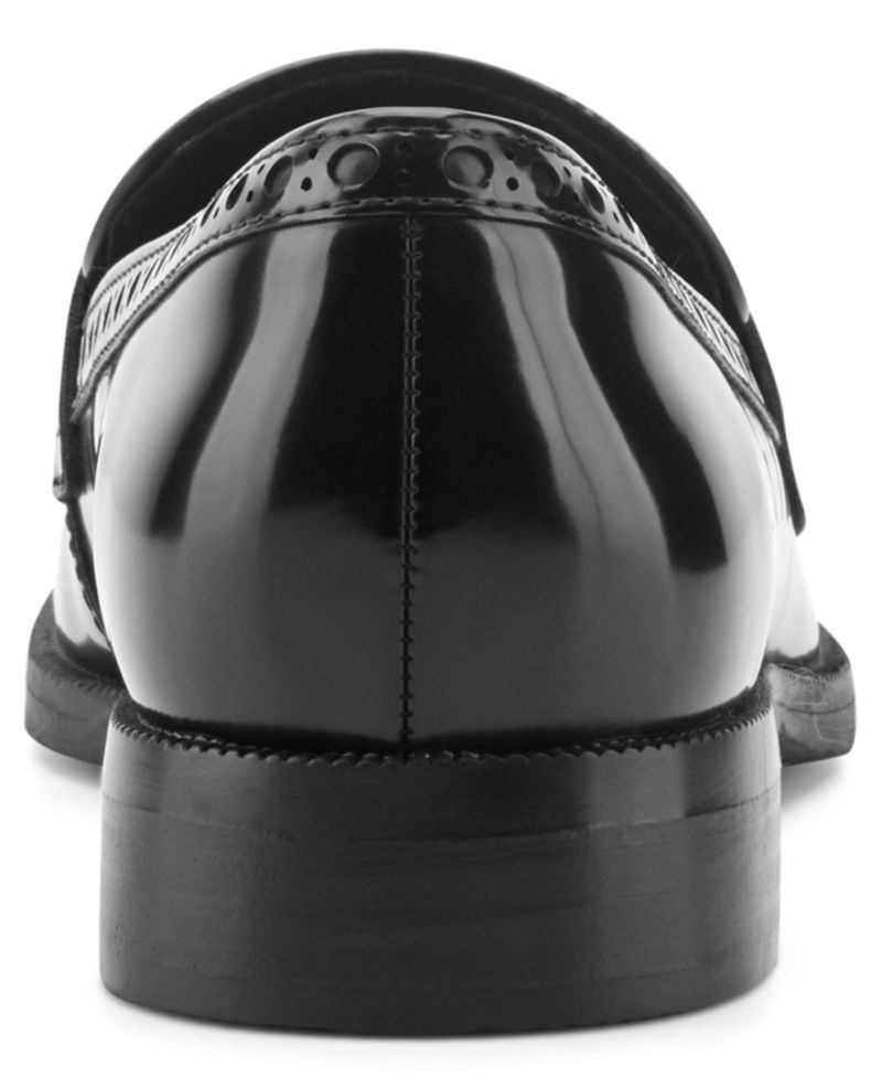 Women's Vianna Detailed Moc Toe Penny Loafers