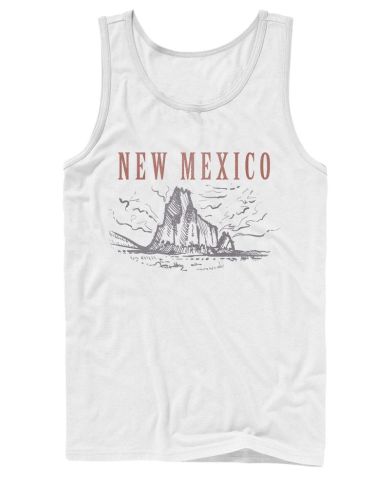 Men's New Mexico Desert Mesa Graphic Tank Top