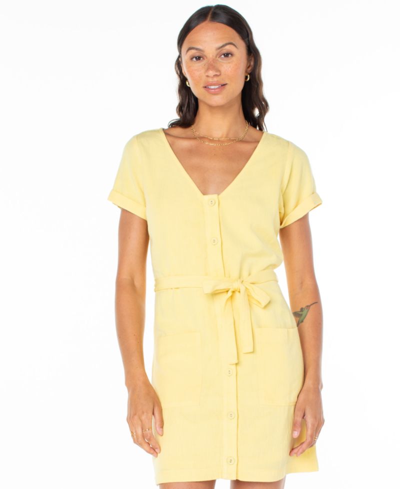 Women's Kona Belted Short-Sleeve Mini Dress
