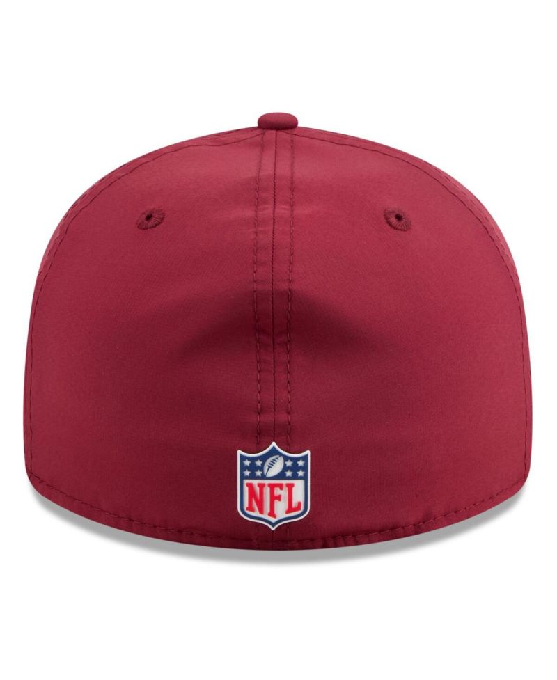 Men's Burgundy Washington Commanders 2025 Sideline Retro Crown 59FIFTY Fitted Hat