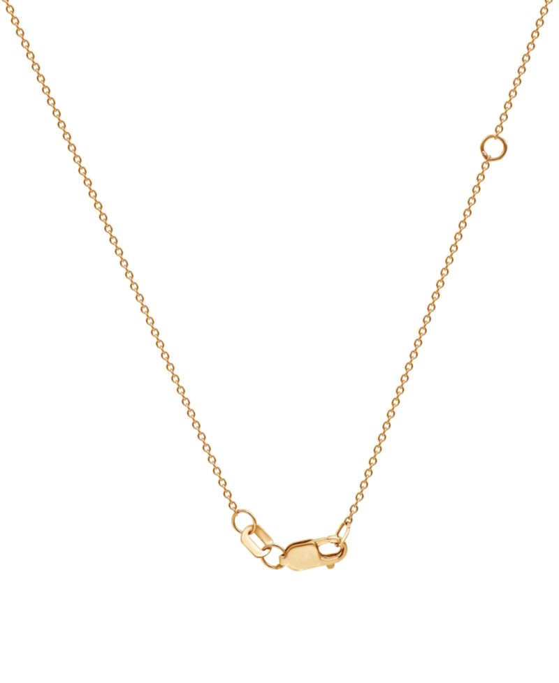 Badgley Mischka Certified Lab Grown Diamond Halo 18" Pendant Necklace (2 ct. t.w.) in 14k Gold