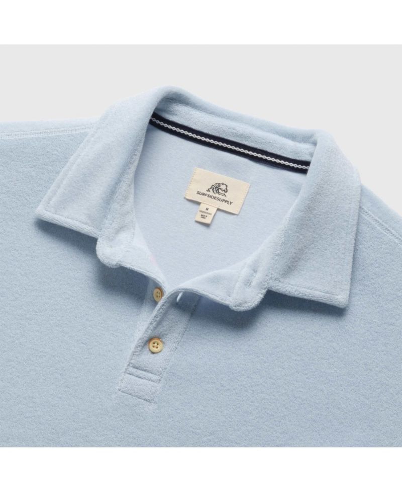 Men's Ryan Short-Sleeve Saltwater Terry Polo Shirt
