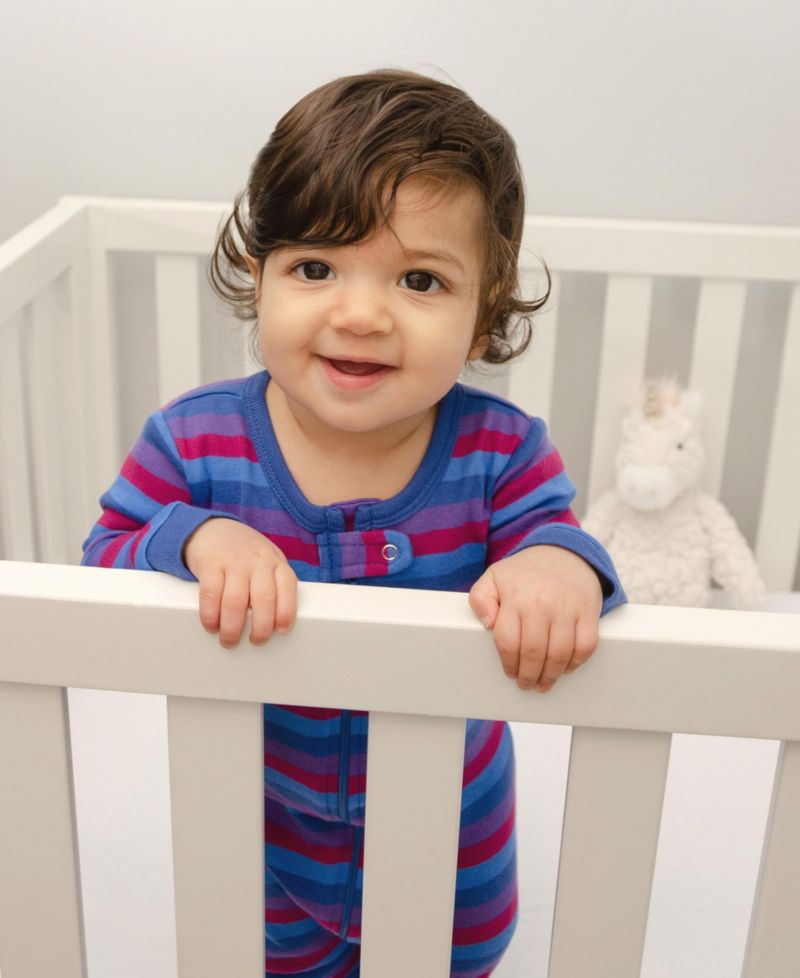 Baby Matching Family Footed Cotton Striped Pajamas