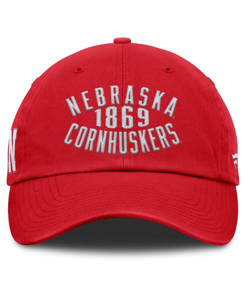 Men's Scarlet Nebraska Huskers Archer Adjustable Hat