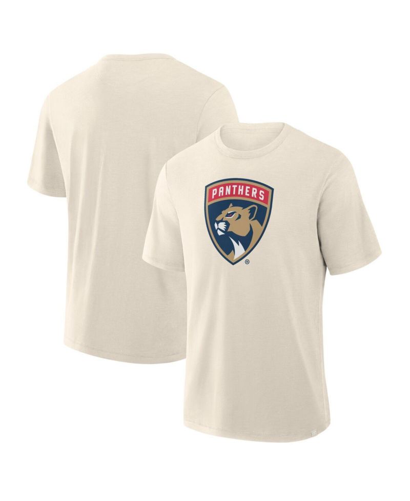 Men's Cream Florida Panthers Stadium Slub T-Shirt