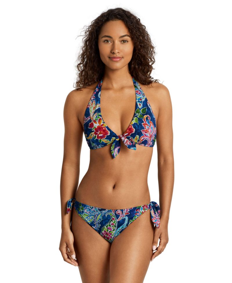 Women's Side Tie Scoop Hipster Bottoms