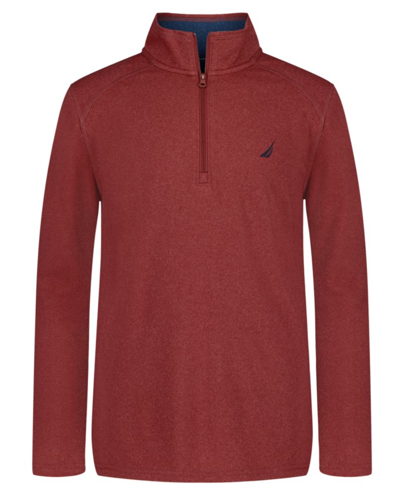Boys' 4-20 Quarter Zip-Up Jacket