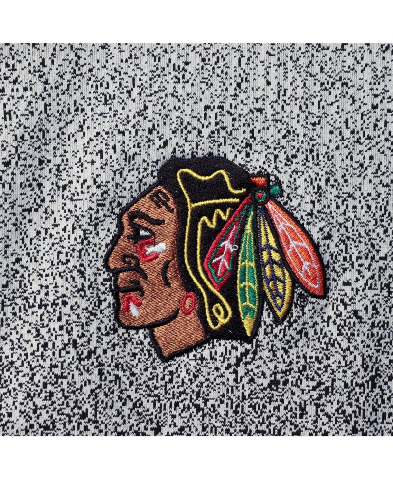 Women's White, Black Chicago Blackhawks Guide Desert Dry Full-Zip Jacket