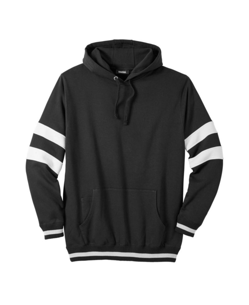 Big & Tall Coaches Collection Colorblocked Pullover Hoodie