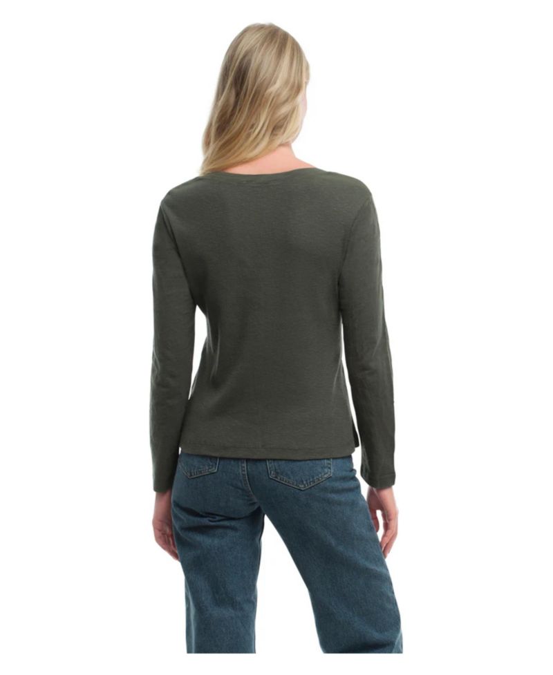 Women's Deep V Slim Tee