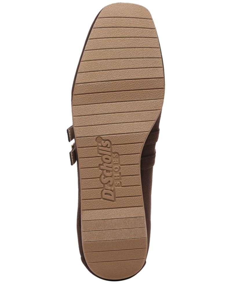 Women's Violet Mary Jane Buckle Flats