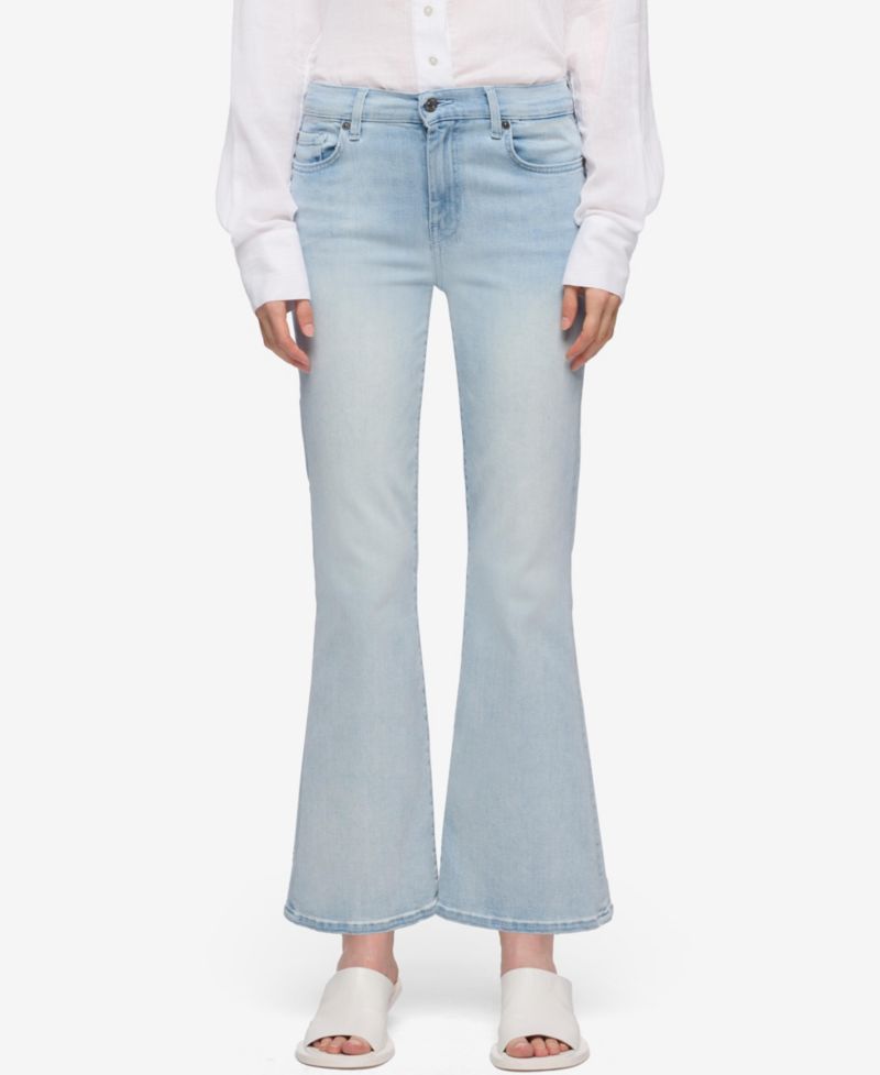 Women's Cropped Dojo Flare Jeans