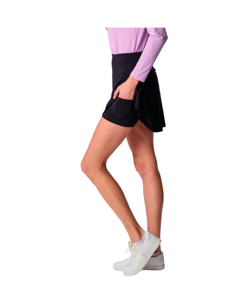 Women's G Lifestyle Back Yoke Ruffle Skort