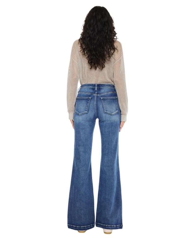 Women's Avonlea High Rise Wide Flare Jeans