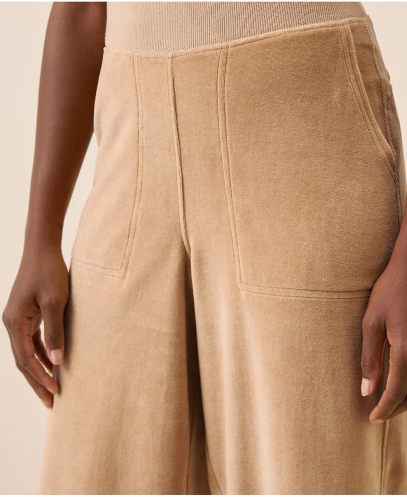Women's Organic Cotton Velour Relaxed Jogger