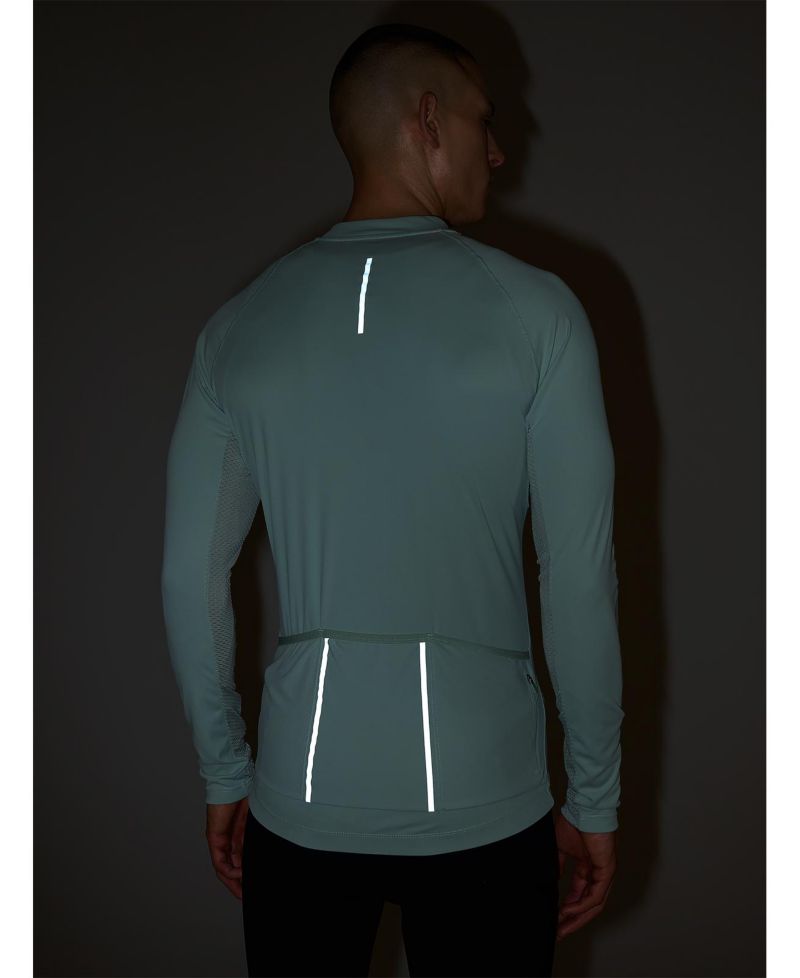 Men's Quick-Drying Slim Fit Cycling Longsleeve T-Shirt