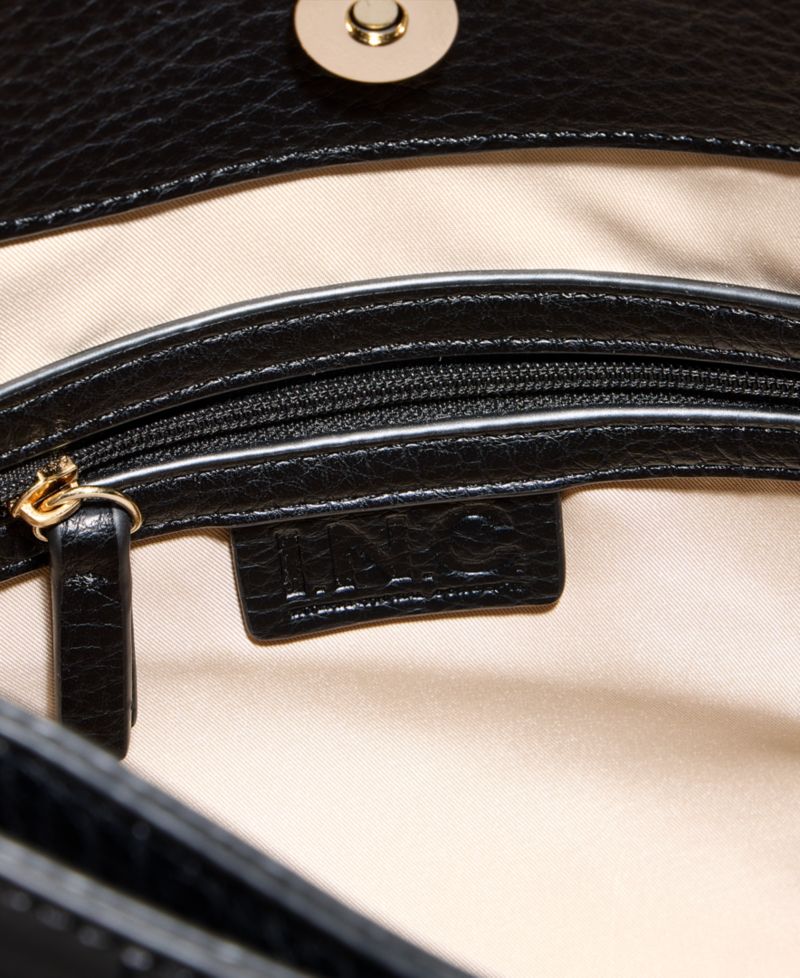 Salee Croco-Embossed Shoulder Bag
