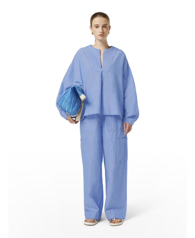 Women's Noa High-Rise Wide-Leg Pull On Cargo Pant