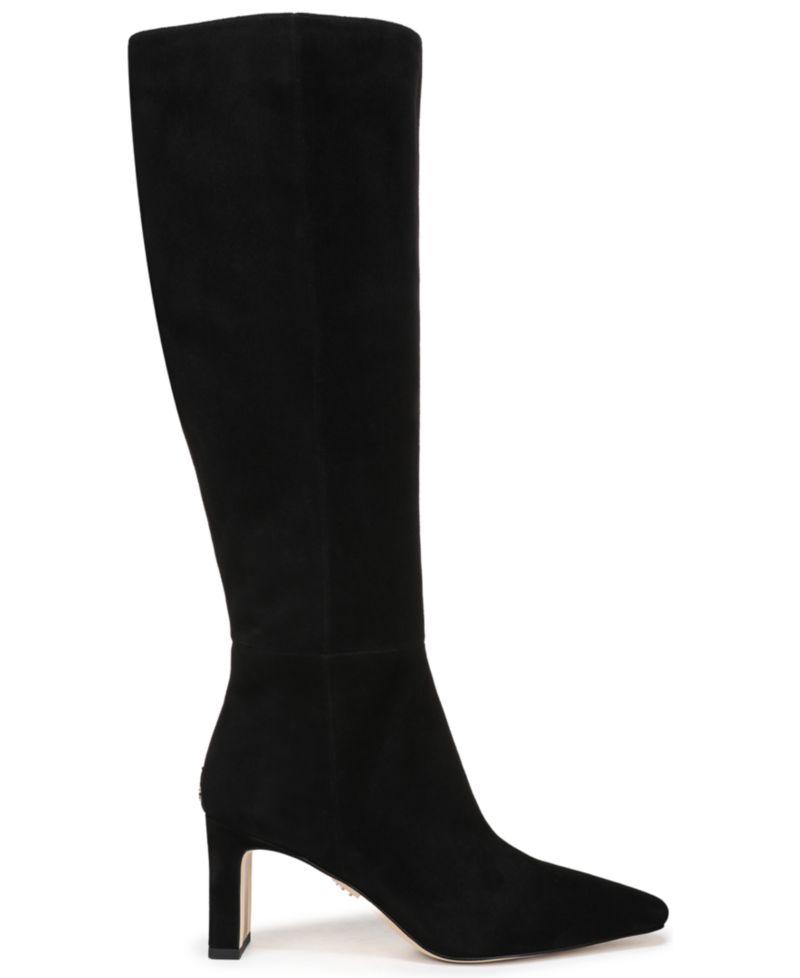 Women's Sylvia Snip Toe Knee High Dress Boots, Regular, Wide & Extra Wide Calf