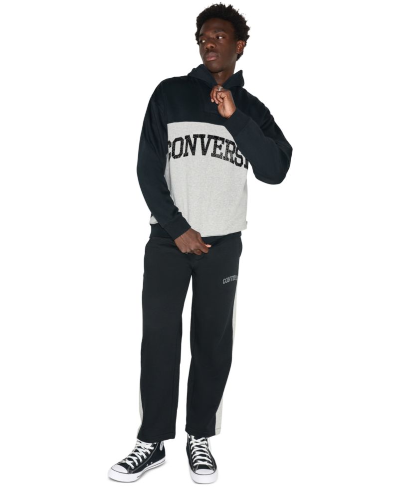Men's Chuck Color-Block Quarter-Zip Sweatshirt