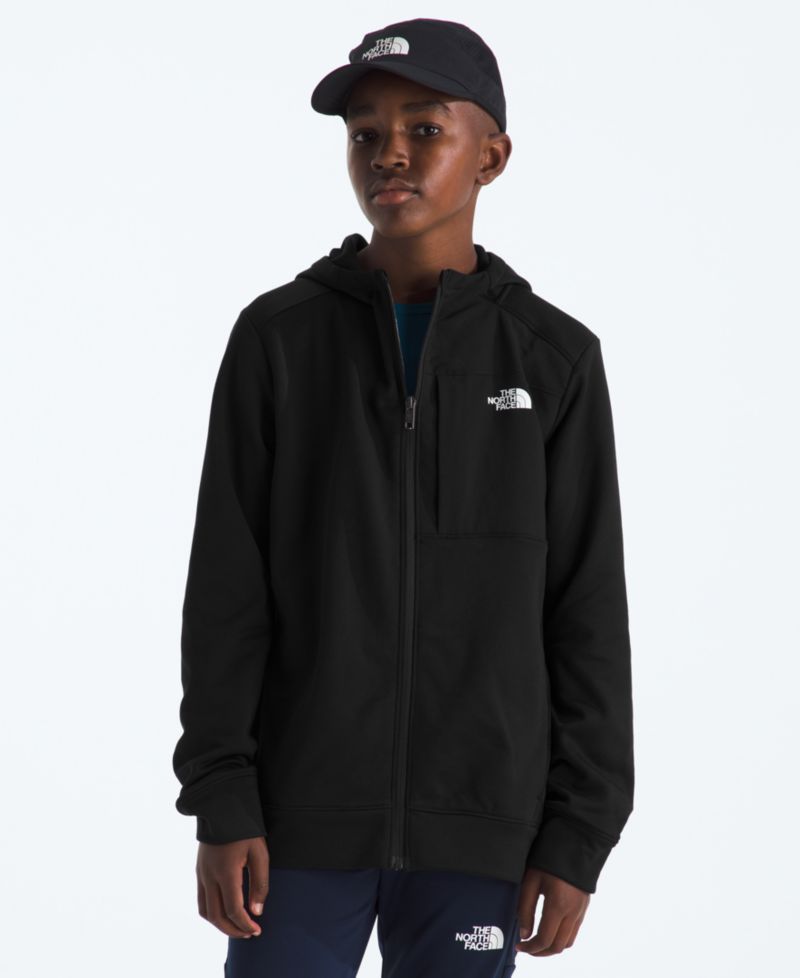 Boys' and Girls' 7-20 Full-Zip Hooded Jacket