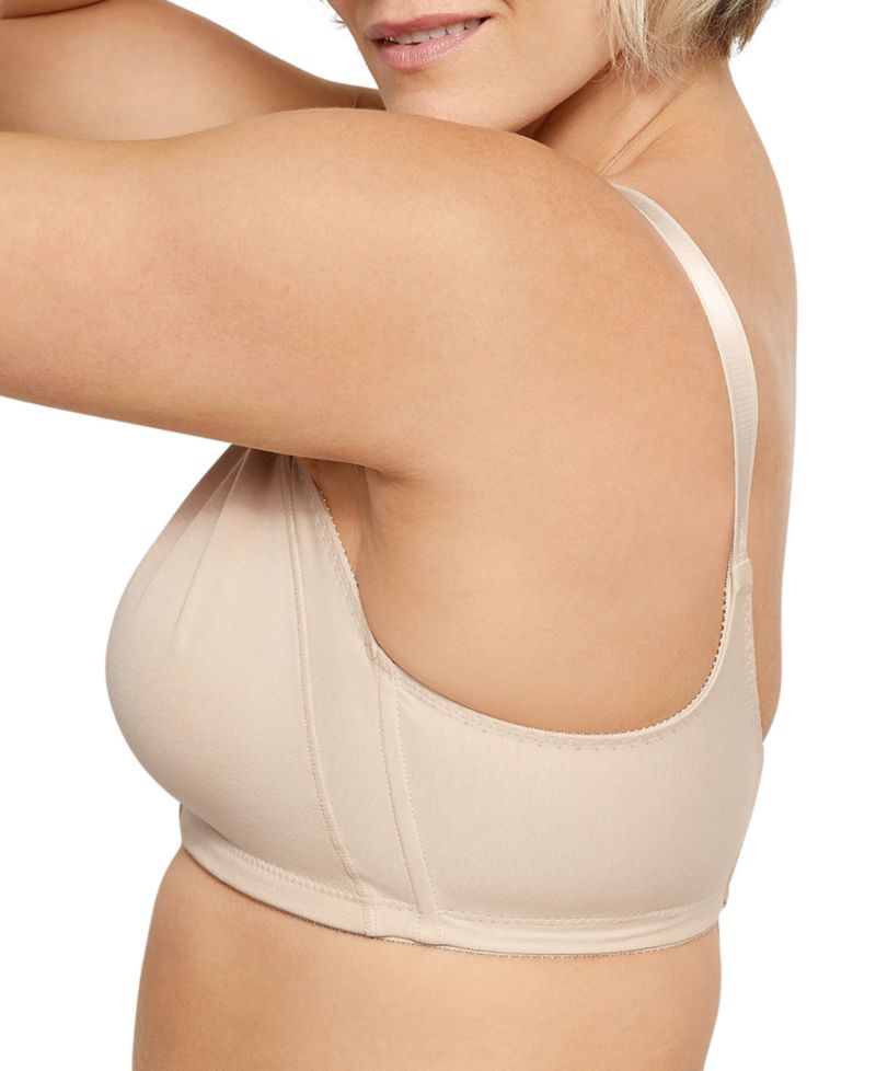 Double Support Cotton Wireless Bra with Cool Comfort 3036