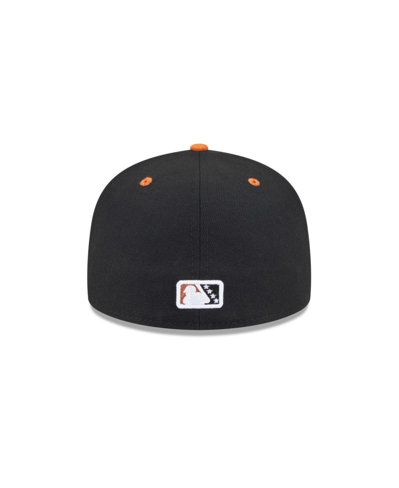 Men's Black Winston-Salem Dash Theme Nights 59FIFTY Fitted Hat