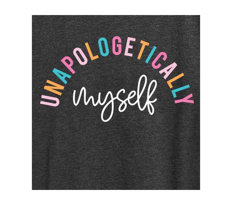 Trendy Plus Size Unapologetically Myself Graphic T-Shirt