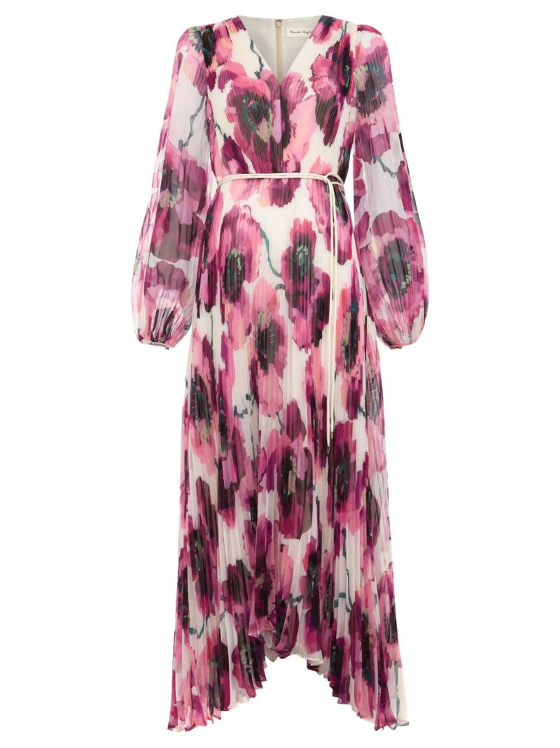 Women's Natalia Floral Pleated Maxi Dress