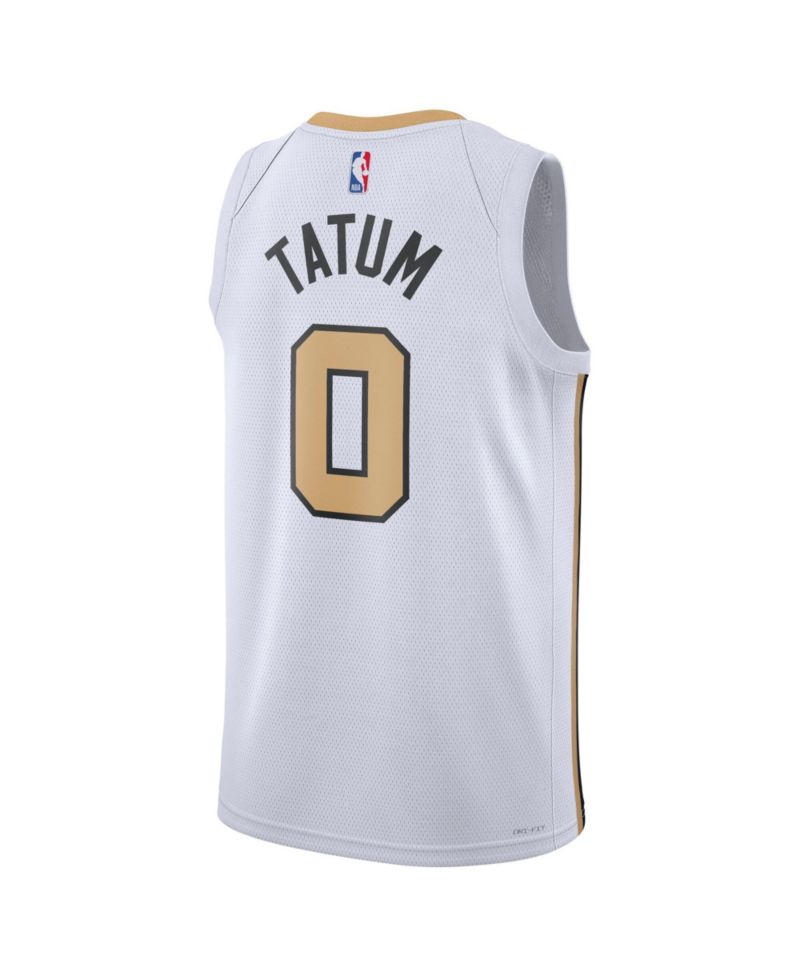 Men's and Women's Jayson Tatum White Boston Celtics 2025/26 City Edition Swingman Jersey