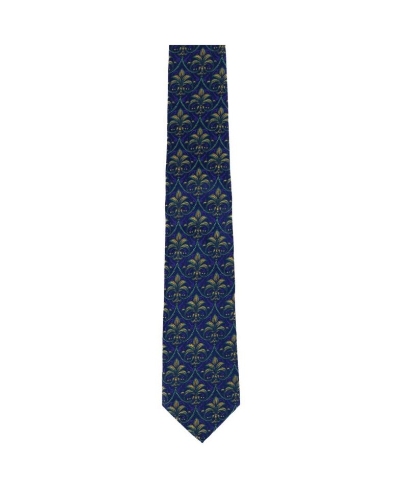 Men's The French Quarter Fleur dis Lis Silk Novelty Necktie