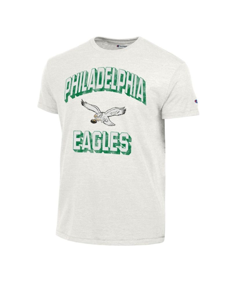 Men's White Philadelphia Eagles Ultimate Tri-Blend T-Shirt