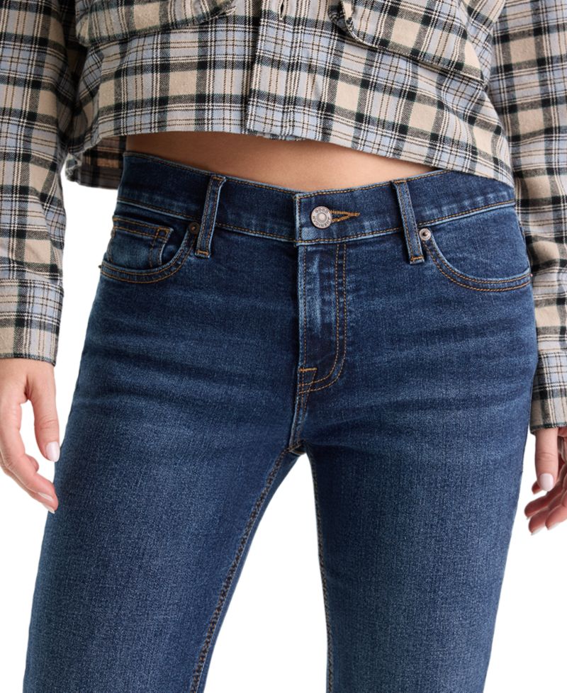 Women's Low-Rise Bootcut Stretch Jeans