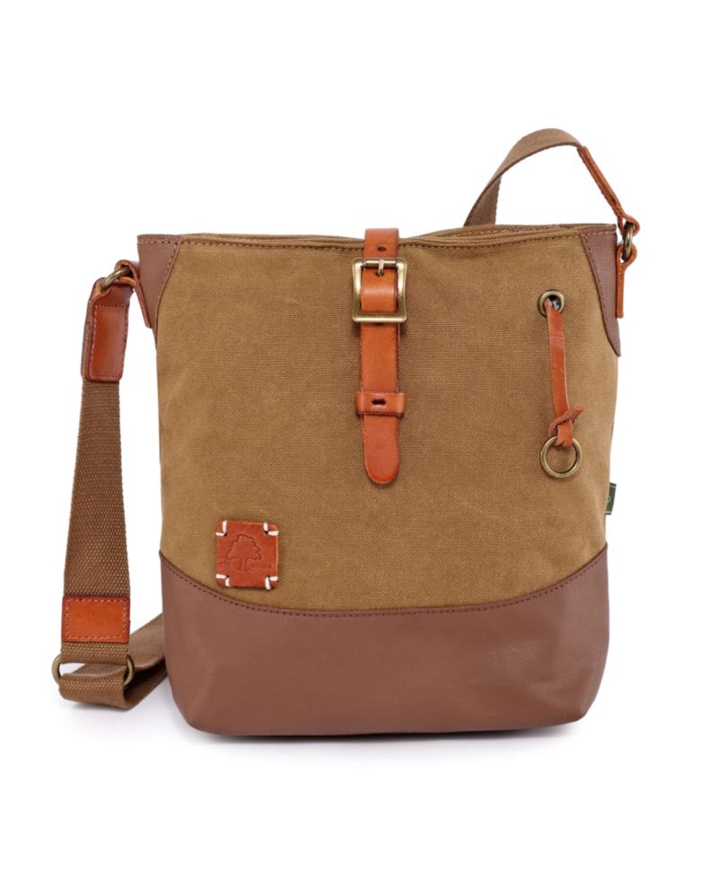 Redwood Canvas Crossbody Bag