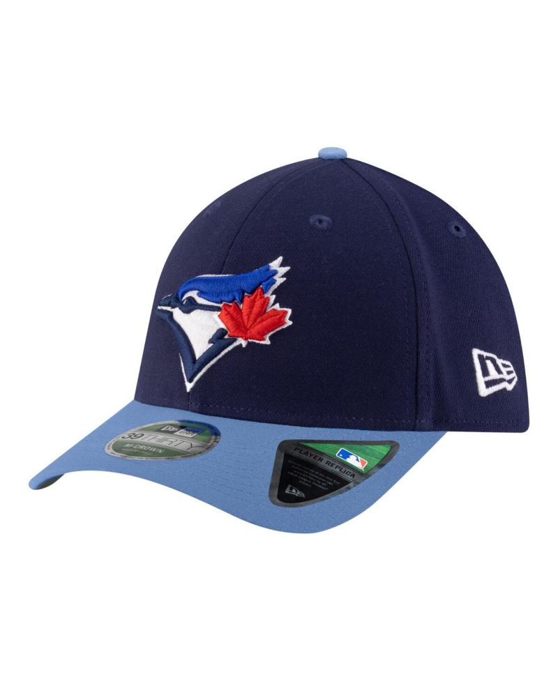 Men's Navy Toronto Blue Jays Alternate Player Replica 39THIRTY M-Crown Flex Hat